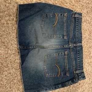 AE Jean skirt